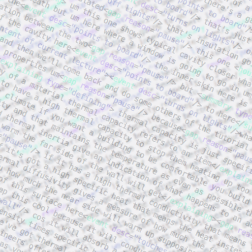 blurred lines of xml